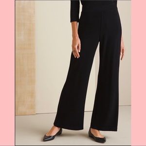 Black Chico’s Wide Leg Travelers Pants Chico’s Size 2P or 12P or LP